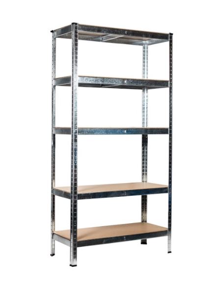 סט 5 מדפים MDF 180-90-40 לעומס 175 ק