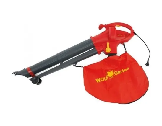 מפוח/שואב גורס עלים לגינה וולף גארדן Wolf Garten LBV2600ED