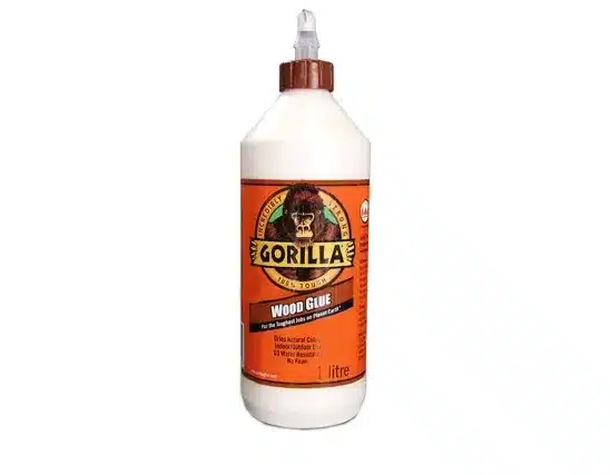 דבק נגרים GORILLA צהוב עמיד למים 1ליטר עמיד למים D3, סופר חזק