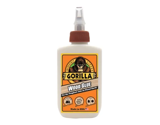 דבק נגרים GORILLA צהוב עמיד למים 118מל עמיד למים D3, סופר חזק