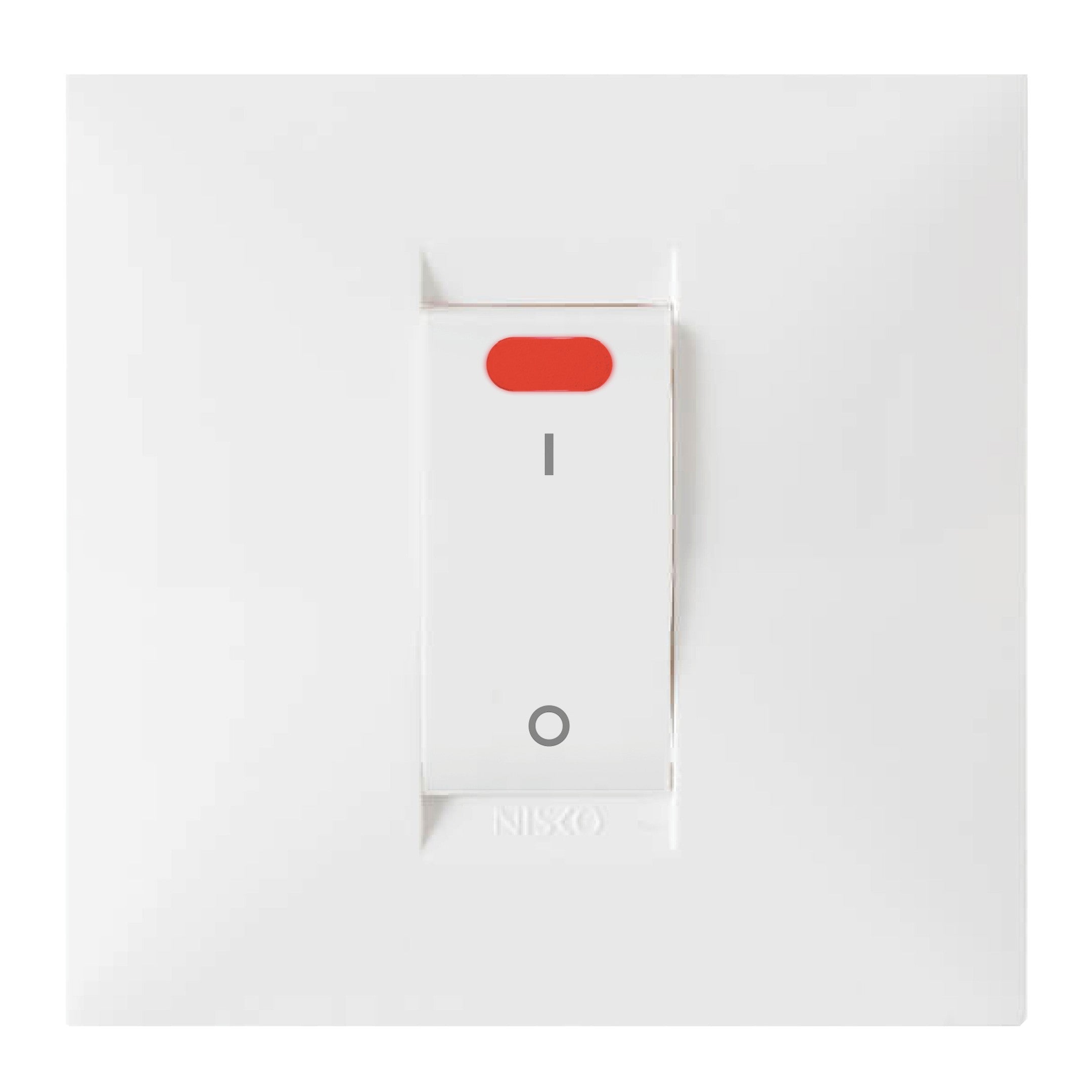 מארז BE מפסק לבן דו קוטבי לקופסה עגולה ניסקו Nisko