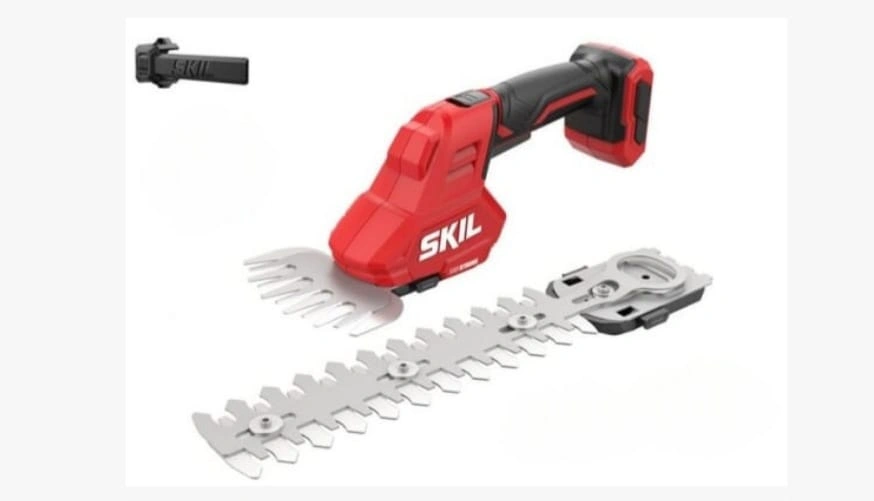 מגזמת עיצוב נטענת 20V סוללה 2.5A ומטען 2 ב-1 אביזרי גיזום וקיצוץ סקיל SKIL
