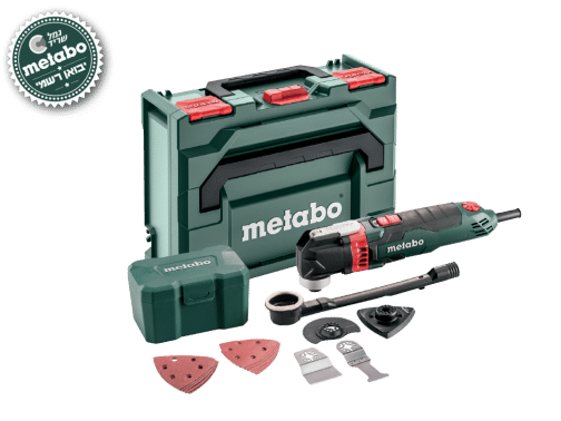 מולטיטול עם סט‬‏ אביזרים לעץ‬‏ מטאבו Metabo MT 400 QUICK SET