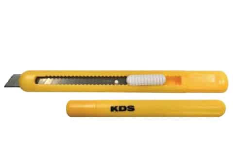 סכין יפני פלסטיק צרה KDS S-21