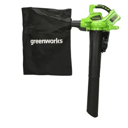 מפוח / שואב עלים נטען גוף בלבד GreenWorks - BL 48V-2x24V