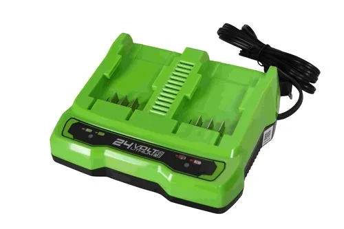 מטען כפול 2x24V-DUAL PORT 99594 GreenWorks