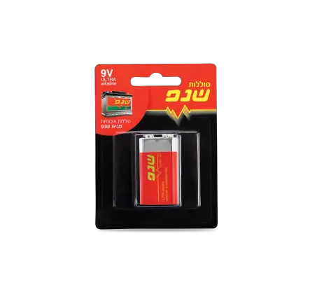 סוללת אלקליין שנפ 9V
