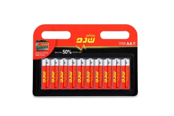 סוללות אלקליין שנפ 10-AA