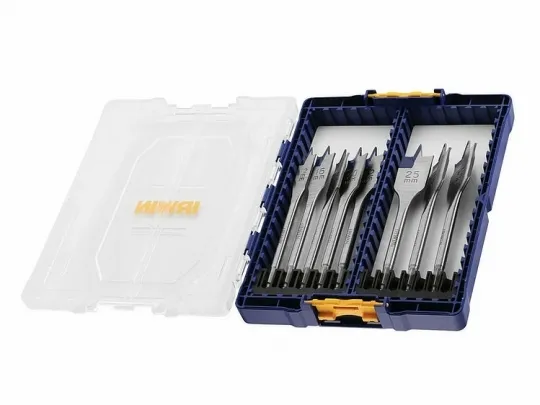 סט מקדחי עץ שטוחים 12-32 8 יח IRWIN 4X
