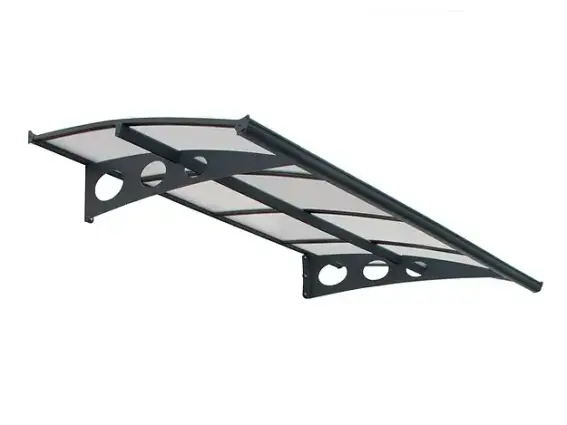 גגון Herald אפור שקוף 1.4X2.2 פלרם - Canopia