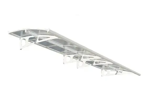 גגון Bordeaux לבן שקוף 1.4X4.5 פלרם - Canopia