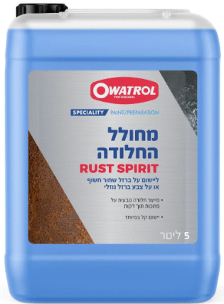 מחולל החלודה 5 ליטר rust spirit