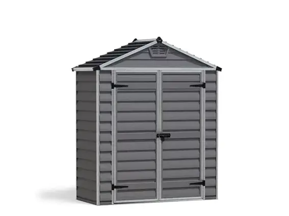 מחסן גינה סקיילייט Skylight אפור 1.9X0.9 פלרם - Canopia