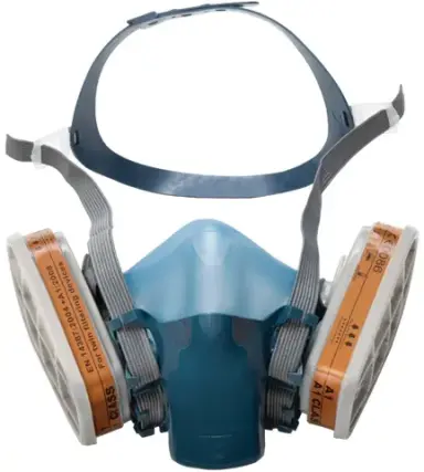 מסיכת חצי פנים סיליקון רב פעמית עם מסננים Signet A-1