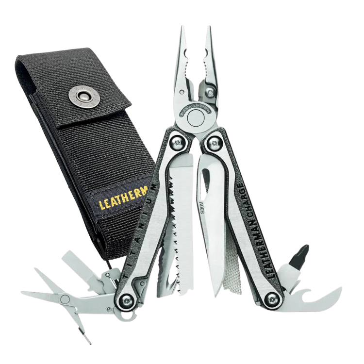 לדרמן מולטיטול CHARGE-TTI-PLUS עם נרתיק בד