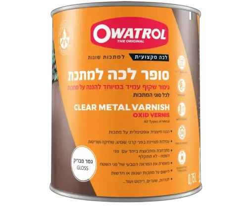 לכה למתכת סופר לכה מבריק 0.75 ליטר Owatrol