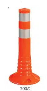 עמוד חסימה גמיש גובה 45 ס