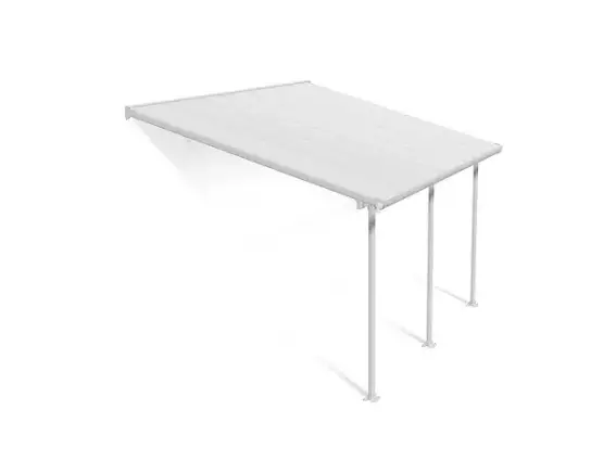 פרגולה אלומיניום Feria לבנה 3X4.3 פלרם - Canopia