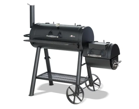 מעשנת פחמים חבית שוכבת El Fuego Buffalo