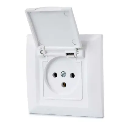 שקע כח מוגן מים ספיר ניסקו 50037037 NISKO