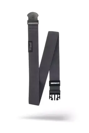 חגורת סופר סטרץ' אפור כהה מידה Redback Super Stretch Belt S