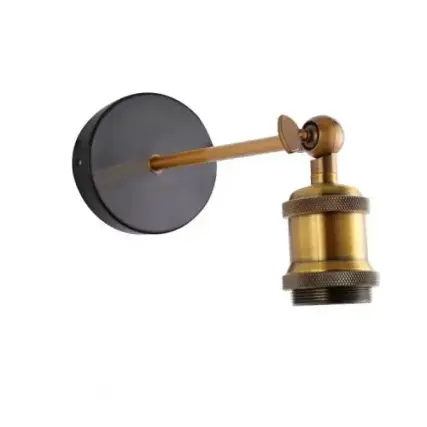 גוף תאורה דקורטיבי רטרו נחושת+שחור Omega