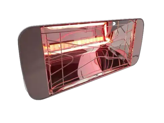 תנור חימום 2000W אינפרא אדום הליוסה 66 לבן