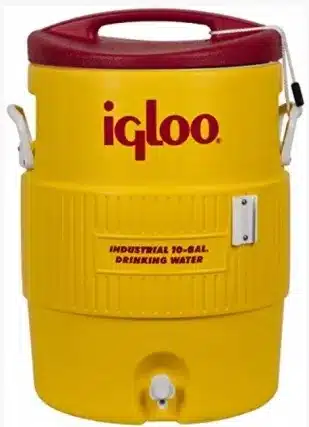 מיכל מים תעשייתי 37.8L+ברז תחתון 080211+04101 Igloo