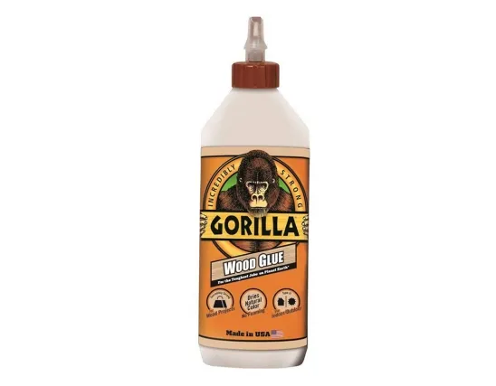 דבק נגרים GORILLA צהוב עמיד למים 532מל עמיד למים D3, סופר חזק