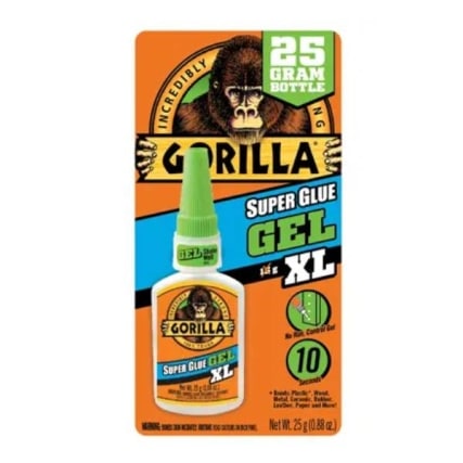 גורילה דבק סופר גלו ג'ל מחוזק 25 גרם Gorilla Super Glue Gel XL