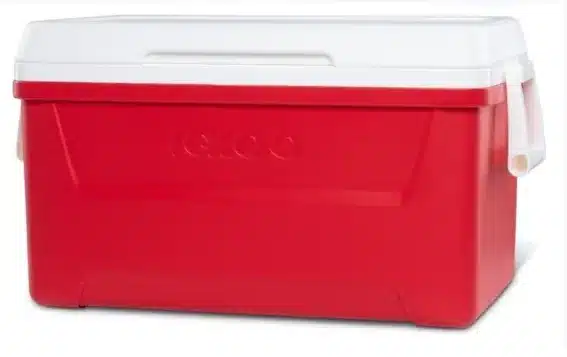 צידנית קשיחה אדומה Igloo LAGUNA 50063 48QT-45.5L