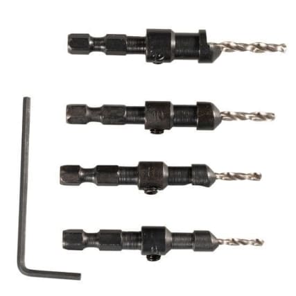 סט 4 מקדחי שקען לעץ קנה משושה Makita 73455