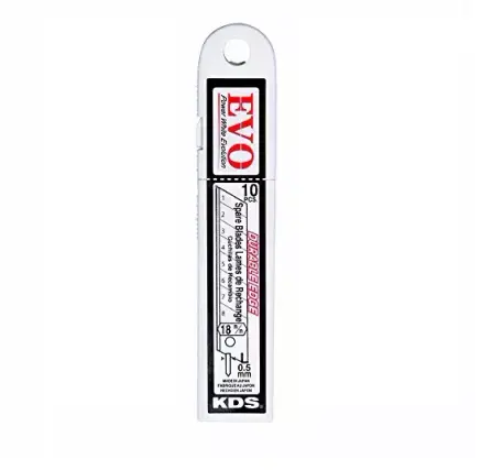סט להבים לסכין יפנית רחבה 10 יחידות KDS LB-10 EVO
