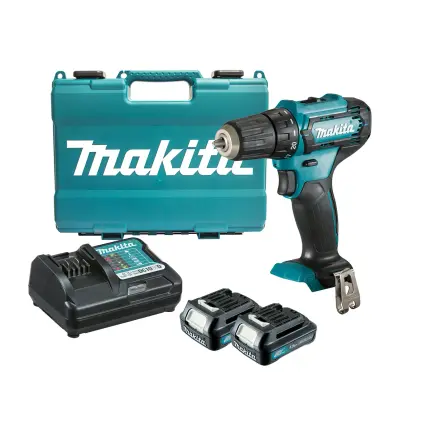 מקדחה/מברגה 12V מקיטה ליתיום סוללות Makita DF333DWYE 1.5Ah