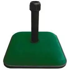 בסיס בטון מרובע לשמשיה צבע ירוק 25 ק