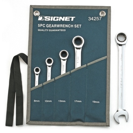 סט 5 מפתחות רינג פתוח רצ'ט SIGNET 034257