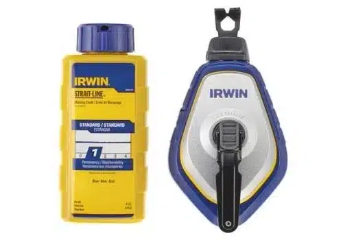 חוט סימון 30 מטר X3 צ'וק ליין +אבקה כחולה IRWIN 10507682
