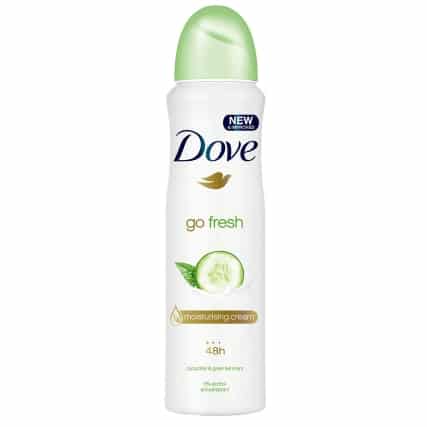 דאב דאו Dove גספריי(א)גו פרש Go fresh מלפפונים 150 מל