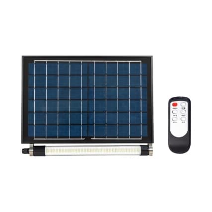 תאורה סולארית עם חיישן תנועה ופוטוצל Nisko Radar 100W IP65