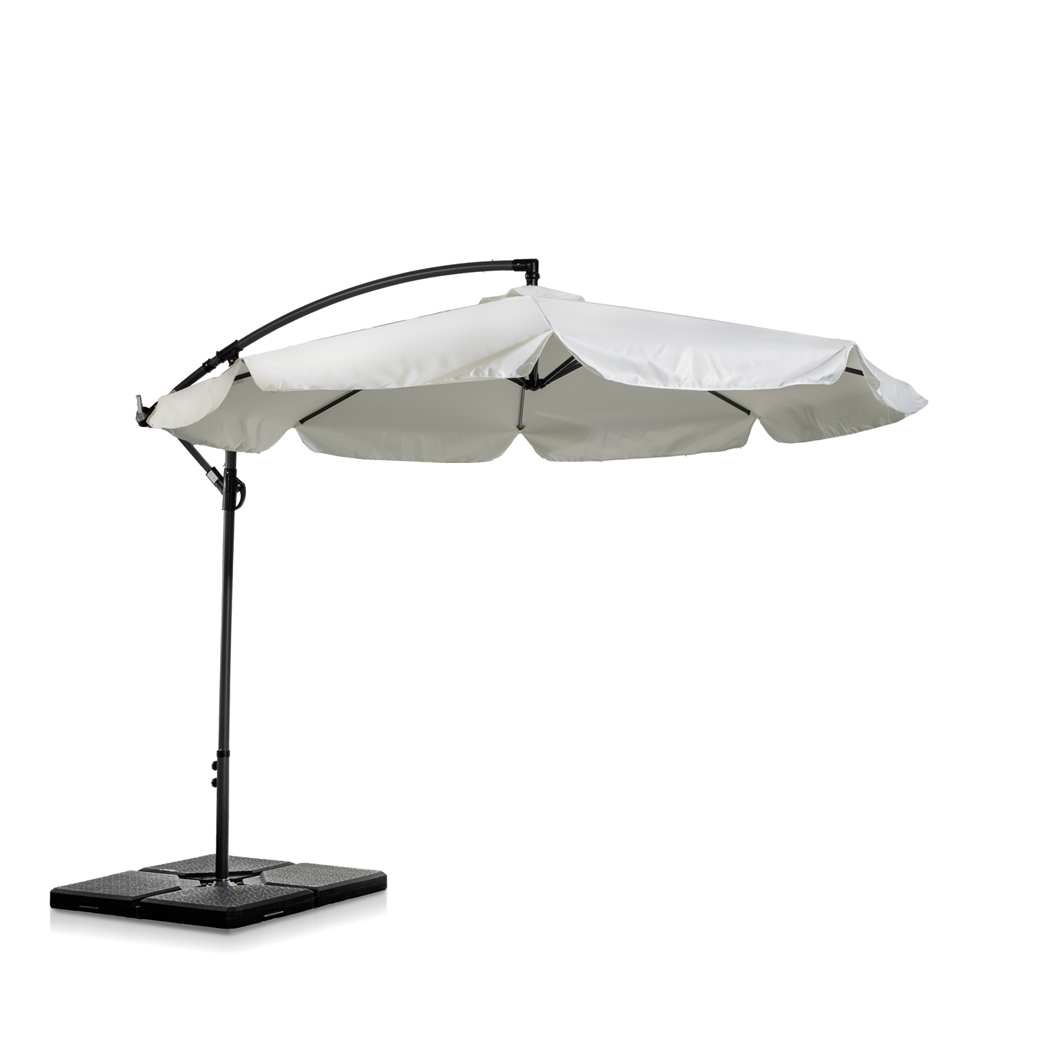 שמשיה צד 3 מטר דגם מלאגה צבע בז' Australia Garden