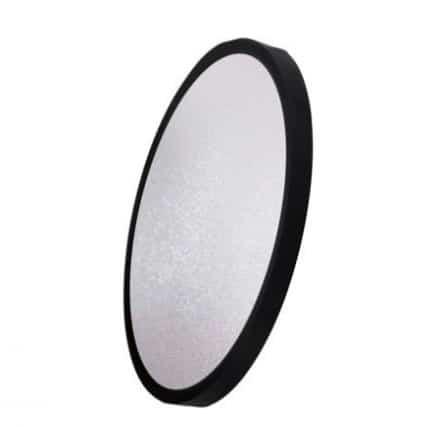 גוף תאורה פלפון לד עגול 36W שחור גוון אור מתכוונןּּּ עם שלט Omega Next