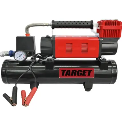 מדחס 12V לרכב טארגט 8 ליטר TARGET TC-200 12V