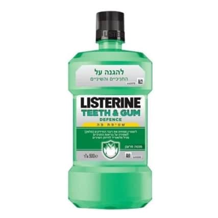 Listerine Teeth&Gum ליסטרין 500 מ