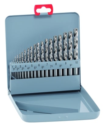 סט 19 מקדחי קולבט למתכות תוצרת אוסטריה Alpen Coblat KM19 1-10x0.5