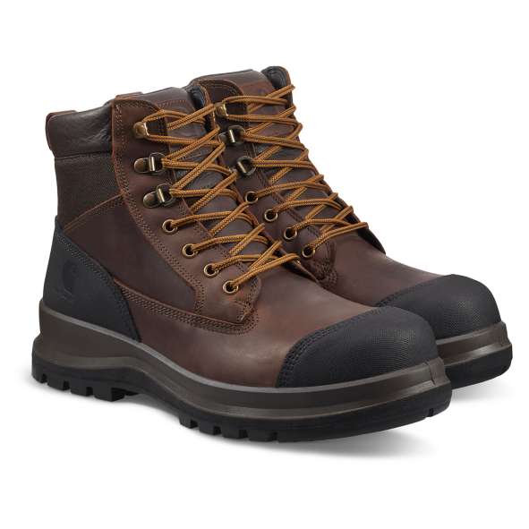נעלי עבודה מגף דטרויט חום Carhartt Rugged Flex S3