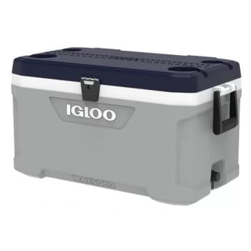 צידנית 66 ליטר אפור כחול Igloo MaxCold Latitude