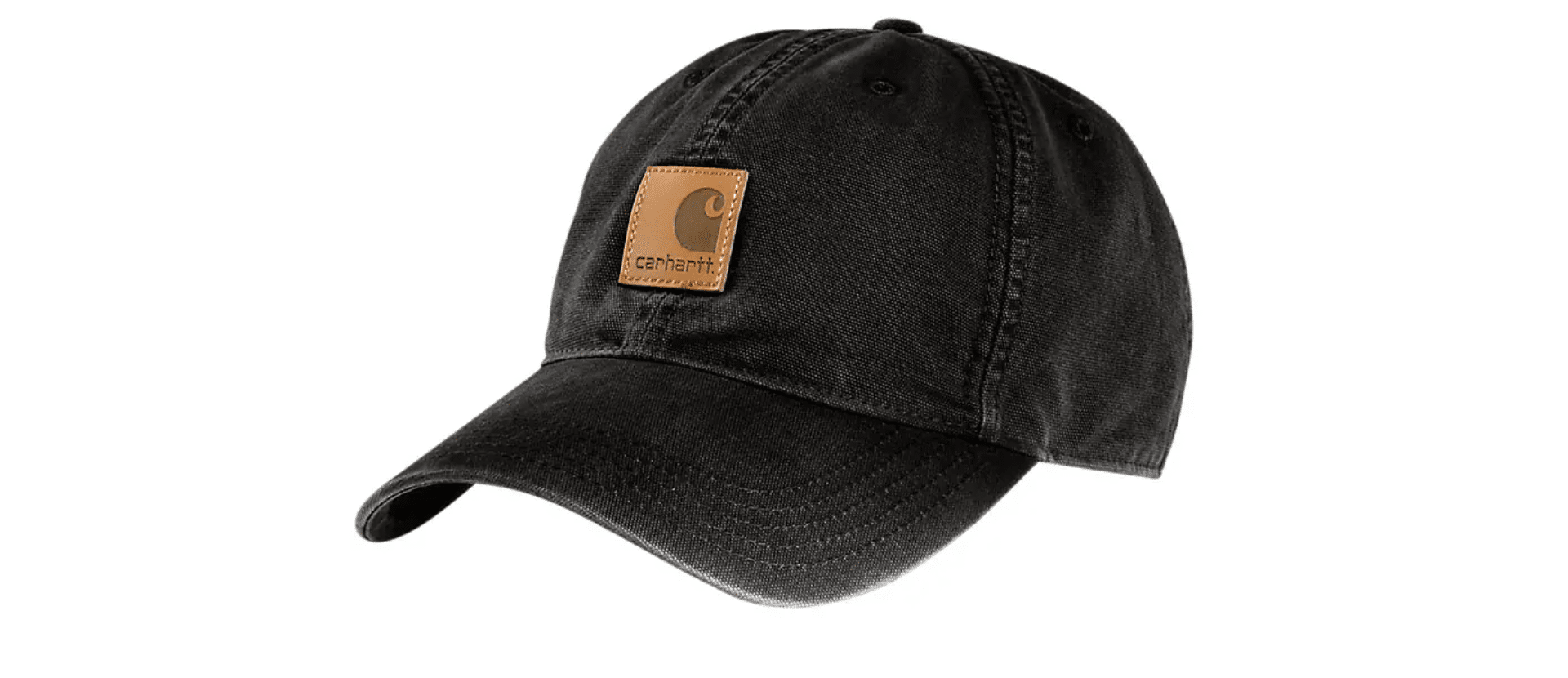 כובע מצחייה שחור כותנה אודסה Carhartt 100289