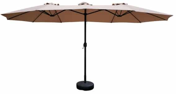 שמשיה כפולה עם מנואלה בז' 4.55-2.65 מטר