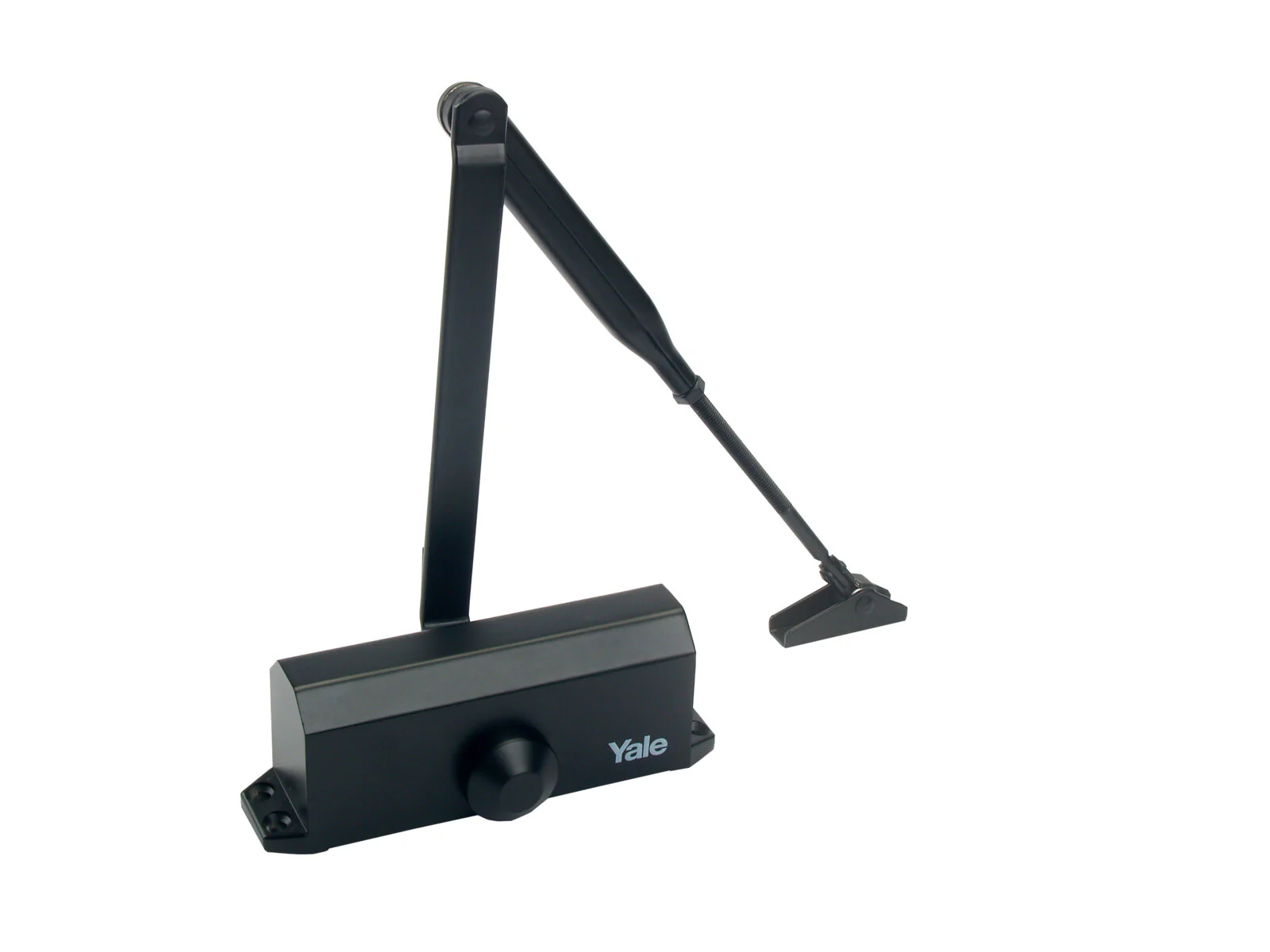 מחזיר דלת הידראולי 2-4 שחור Yale