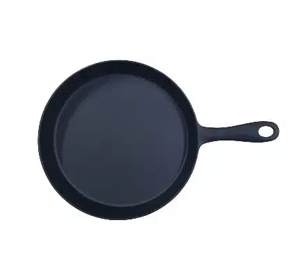 מחבת חלקה מברזל יצוק 25 ס